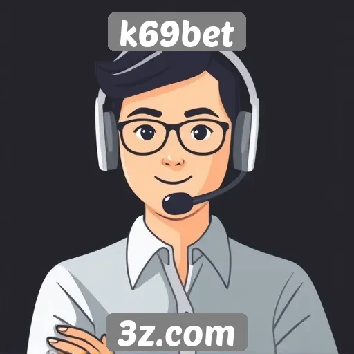 Funcionamento do suporte ao cliente no site k69bet