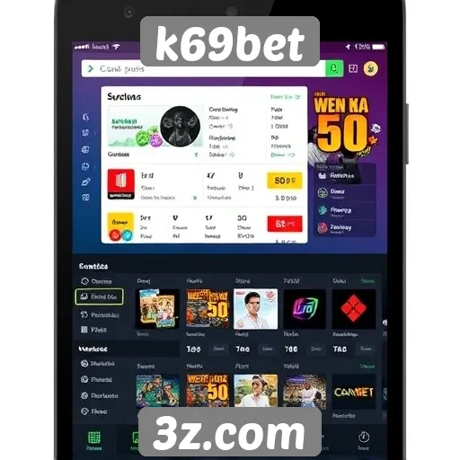 Interface e experiência do usuário no k69bet